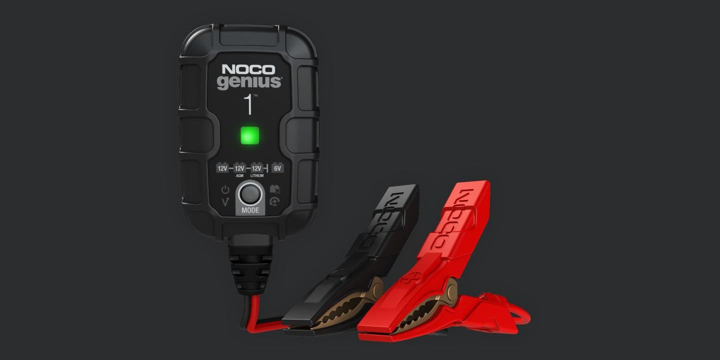 1-Amp Battery Charger, Battery Maintainer, and Battery Desulfator